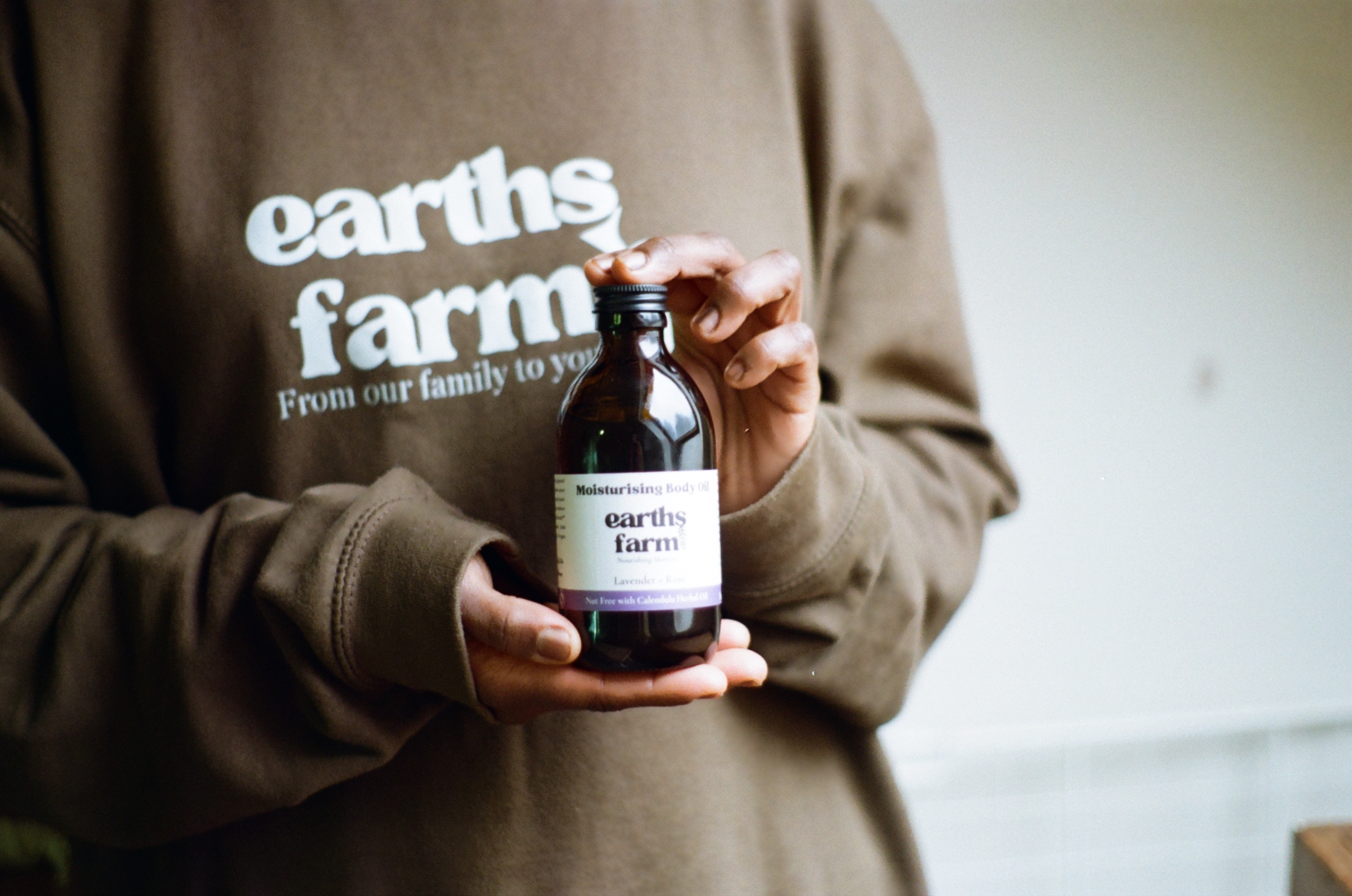 Showing earths farm product