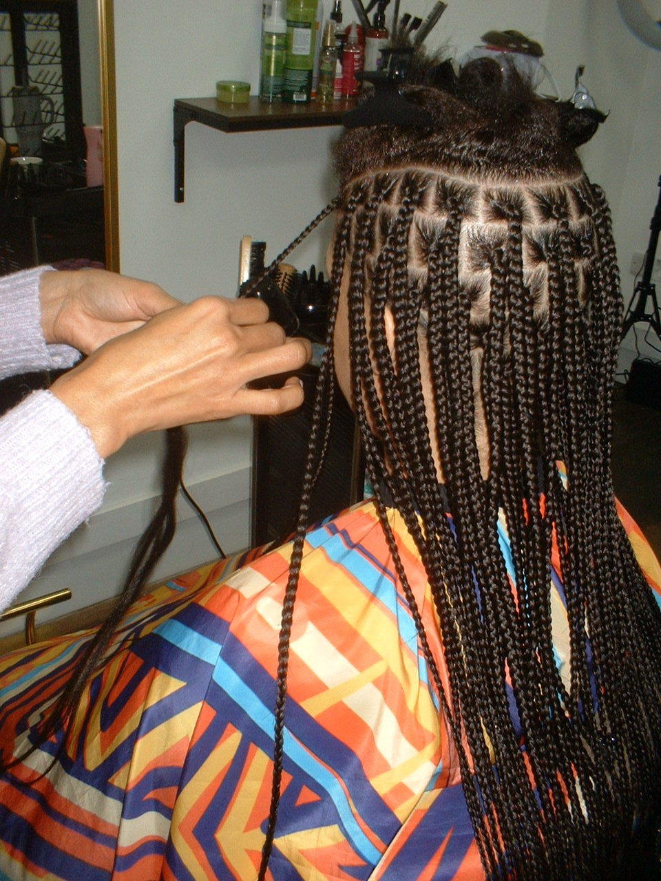 Sissi braids closeup